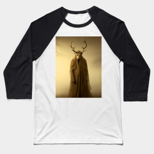 Scary Horned Demon 2: In My Nightmares Baseball T-Shirt